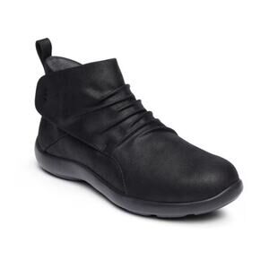 Anodyne No. 91 Casual Ankle Boots Black Vegan Leather Womens Size US 10W UK 7.5